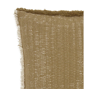 Подушка Лорена Каналс (Lorena Canals) "Этнос квадрат", охра, 45 х 45 см